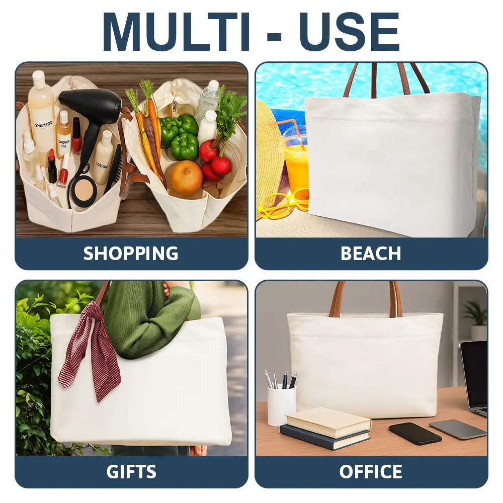 Retired Life The Bag Holds Nothing Urgent, Overwhelming - Personalized Leather Handle Tote Bag