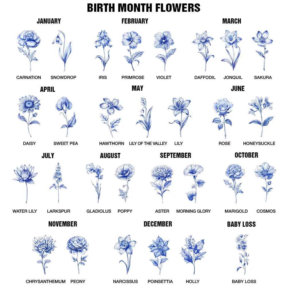 Gift For Mother,Mom - Daughters (Adult),Mom - Daughters (Young),Mom - Sons,Mom - Children,Love,Icon - Mother & Daughters Forever Linked Together Toile Birth Flower - Personalized Pillow
